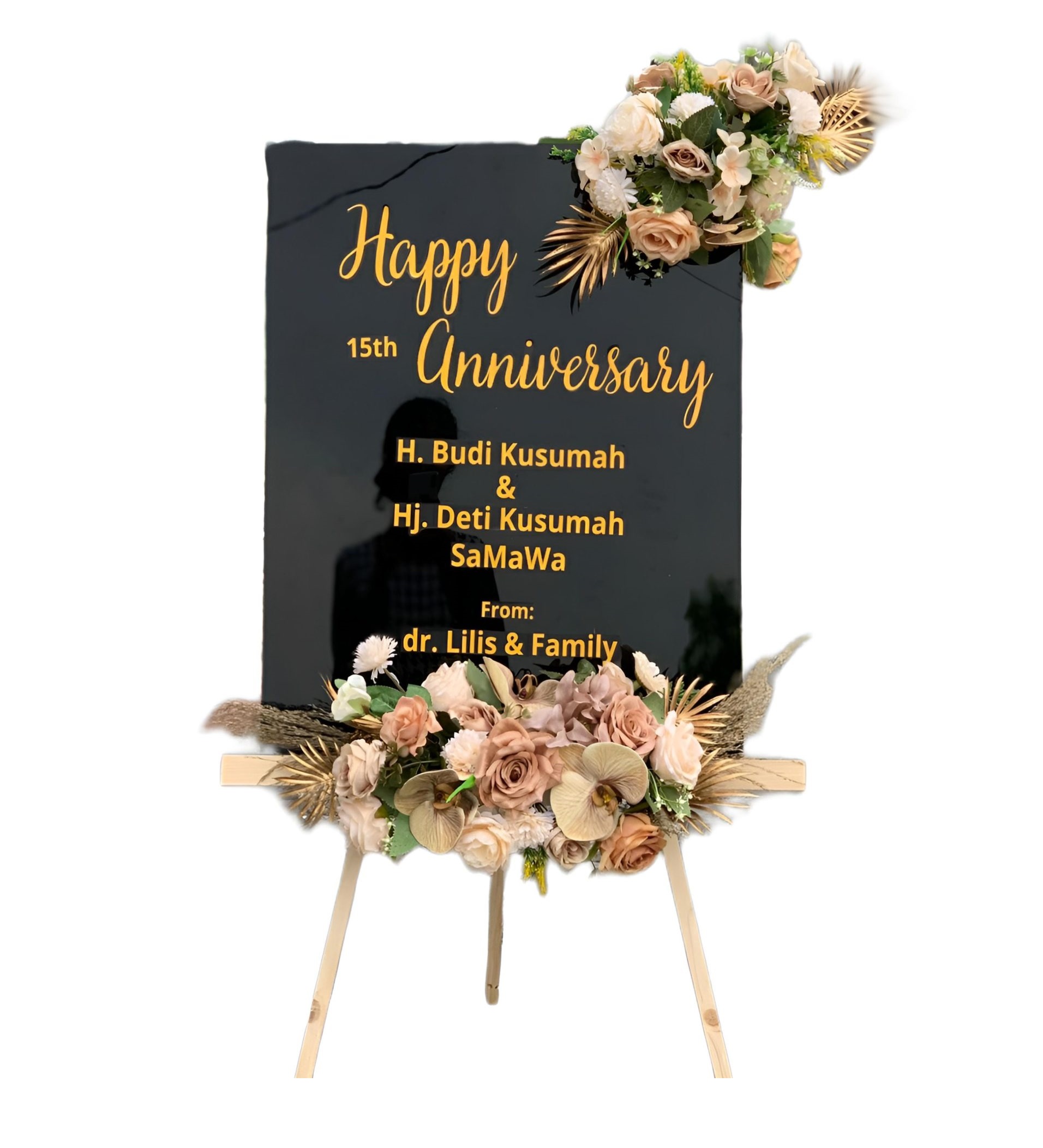 Papan Bunga Akrilik Ciputat Timur