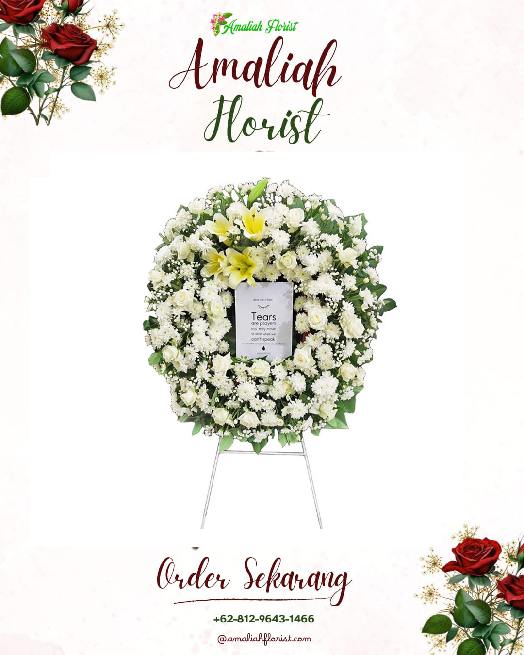 Krans Bunga Duka Ciputat Timur