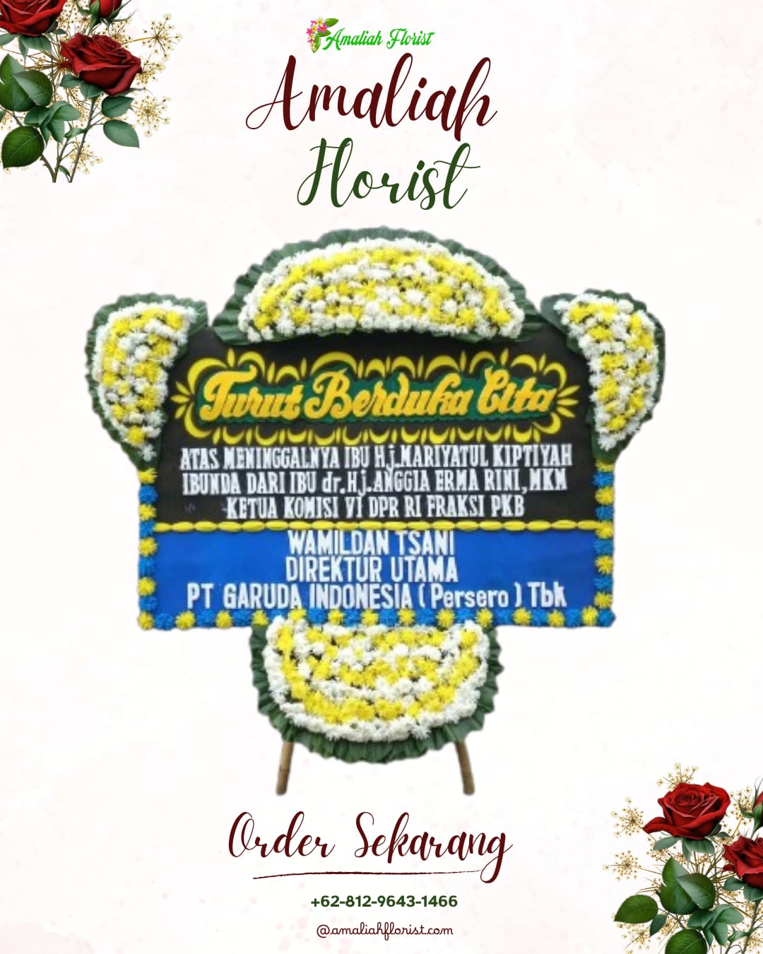 Papan Bunga Duka Ciputat Timur